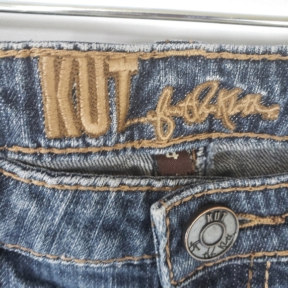 Kut from the Kloth Crop Jean Pants Size 4 - Picture 6 of 6